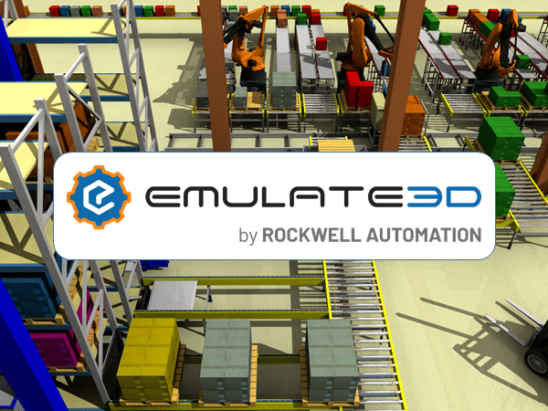 物流業 製造業 シミュレーター Emulate3D