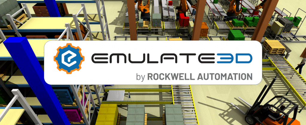工場 物流センター シミュレーション Emulate3D