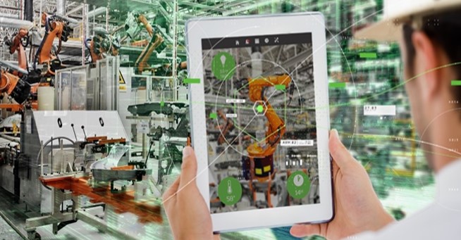 AR 拡張現実 PTC ロボット 製造